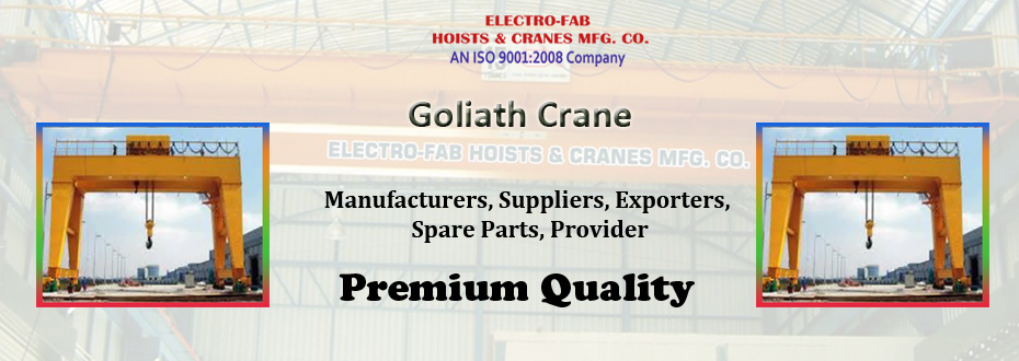 Goliath Crane Spare Parts