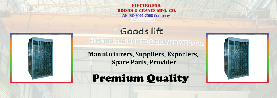 Goods lift Suppliers